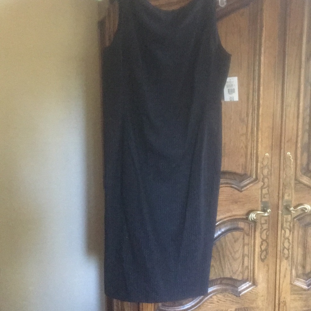 $998 RALPH LAUREN Black Label NWT Pinstripe Dress